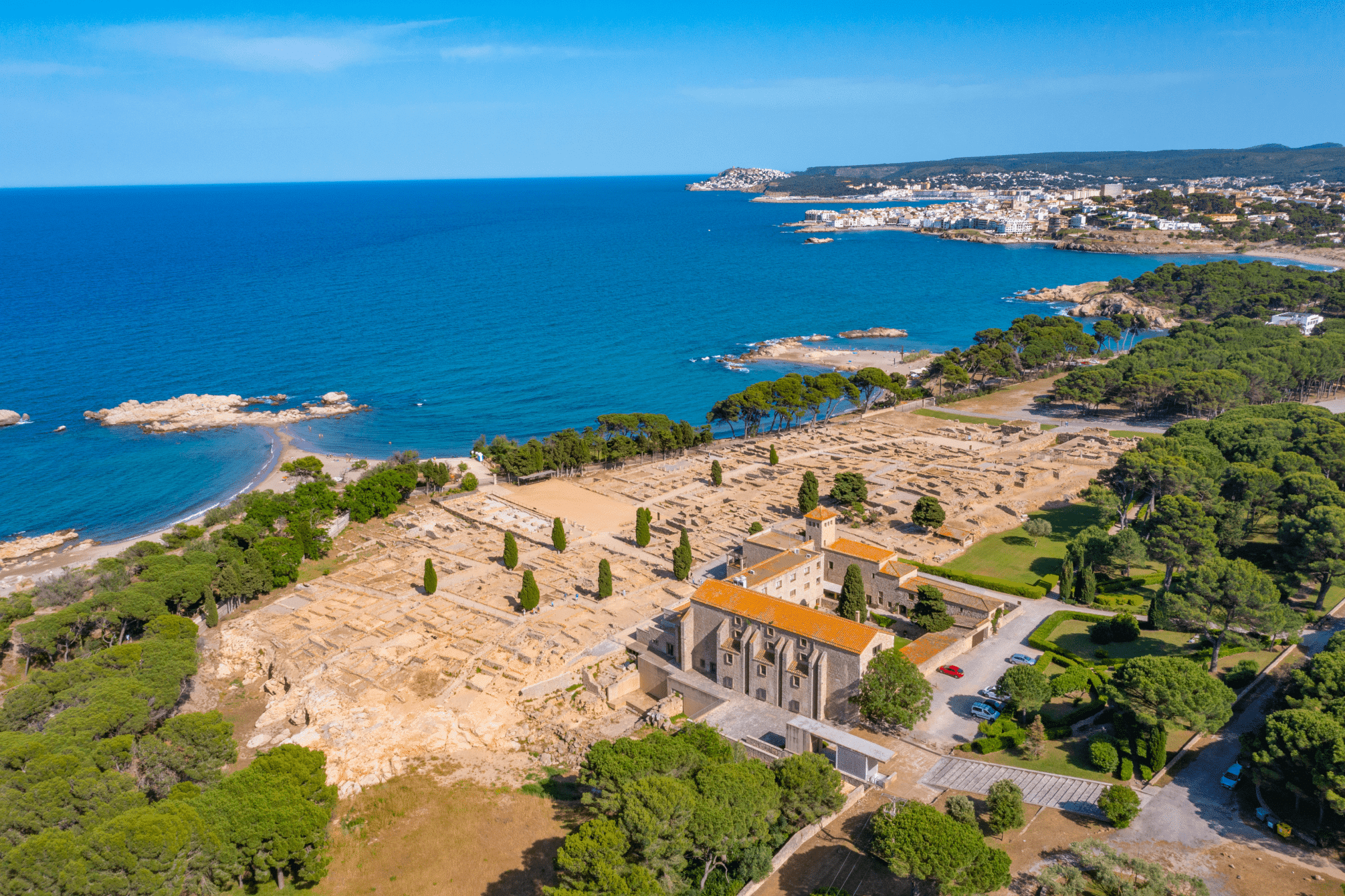Ruines Empuries Villa Mateua Harmoni Escala