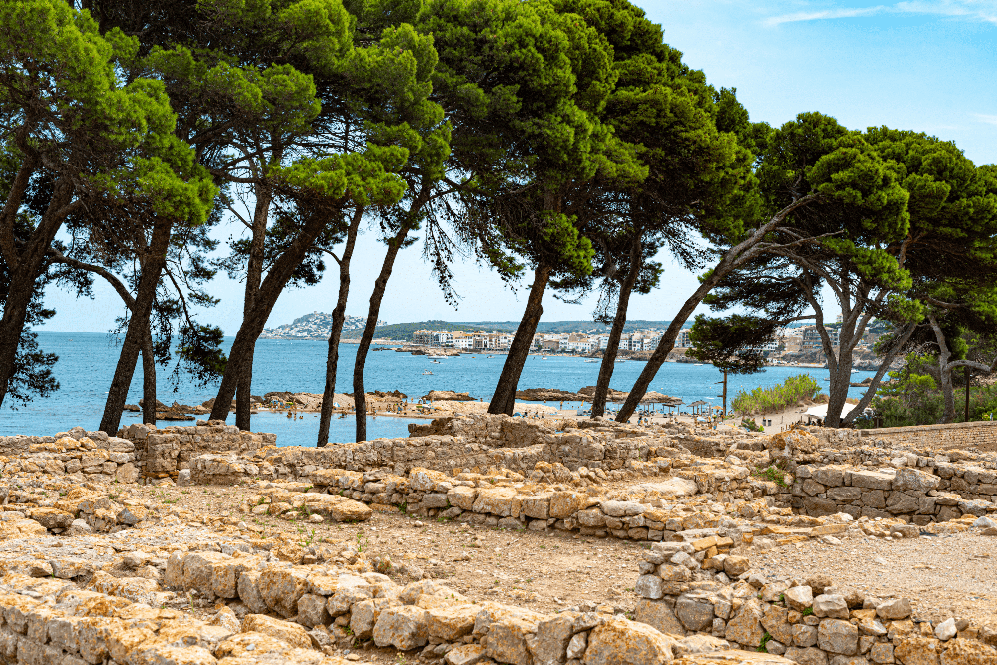 Ruines Empuries Villa Mateua Harmoni Escala