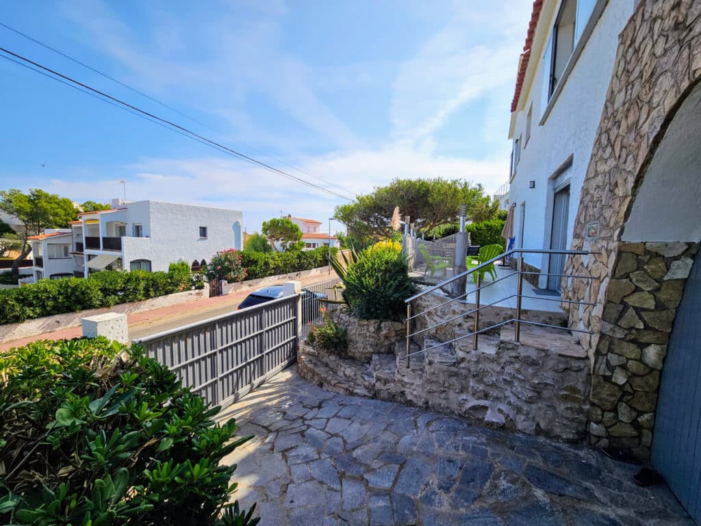 Accès villa
